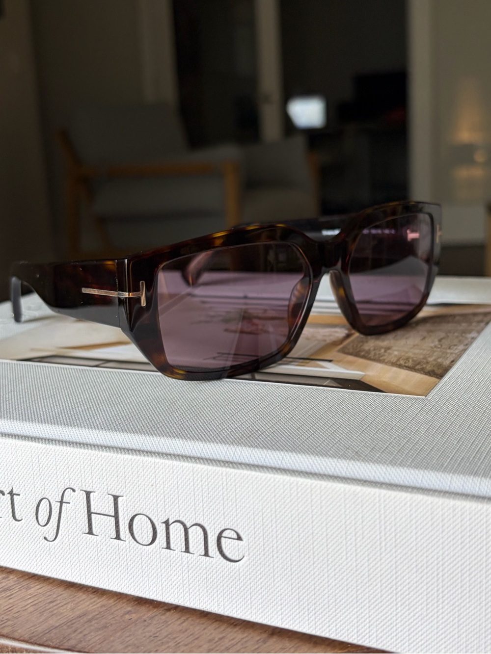 Tom Ford Silvano-02 TF989 52Y Havana Square Sunglasses 56mm - Picture 14 of 16